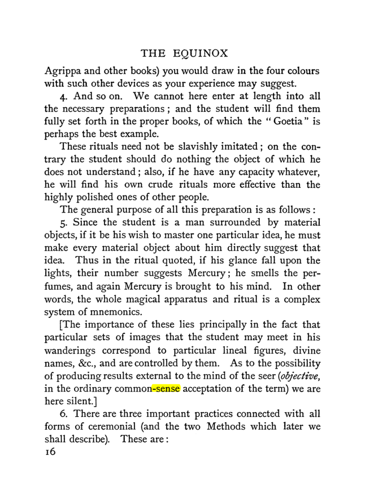 Original scan of The Equinox (Volume I, Number I), PDF page 26