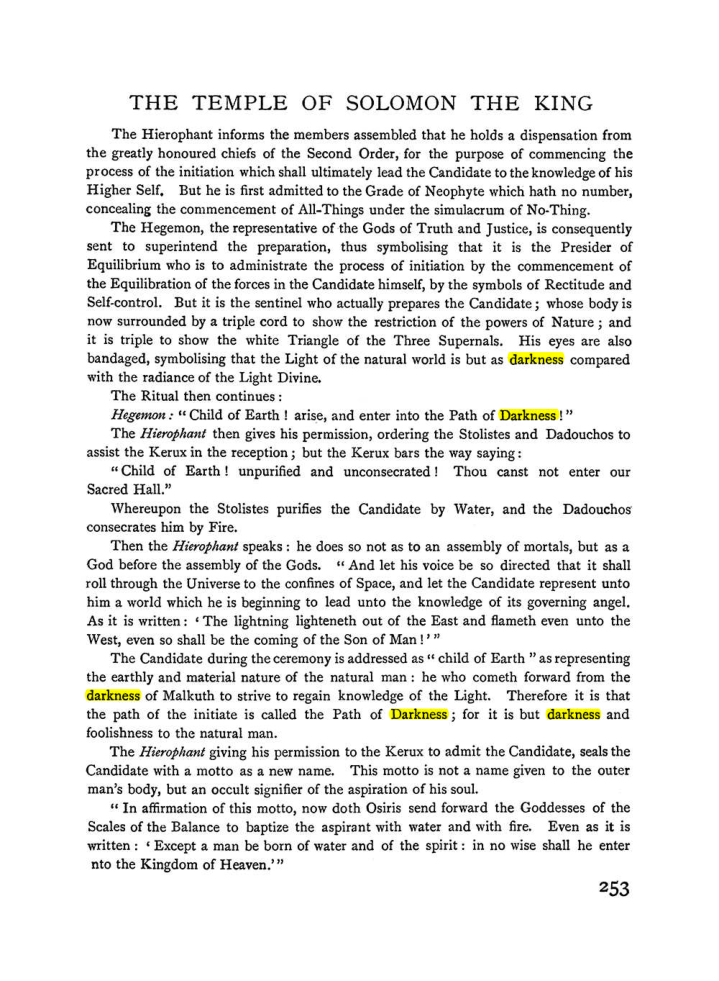 Original scan of The Equinox (Volume I, Number I), PDF page 261