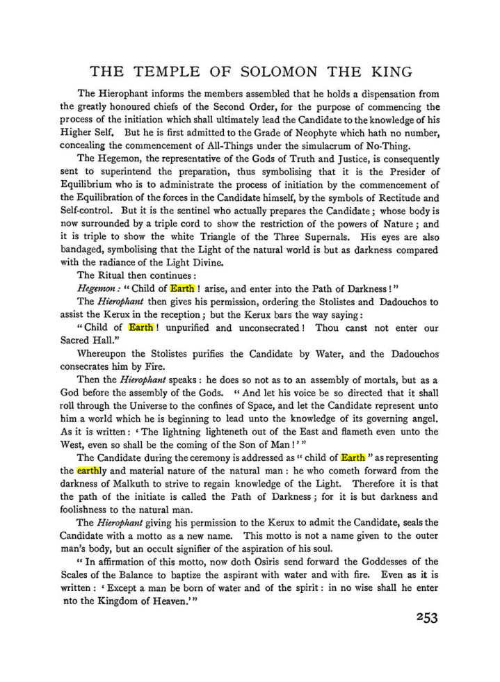 Original scan of The Equinox (Volume I, Number I), PDF page 261