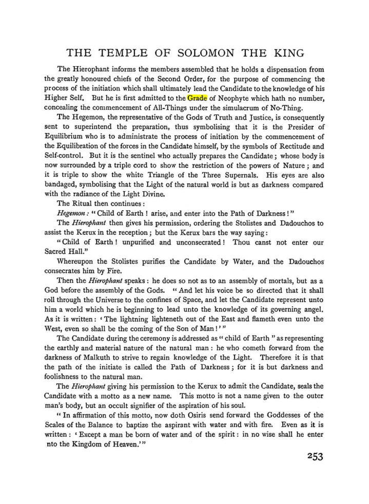 Original scan of The Equinox (Volume I, Number I), PDF page 261