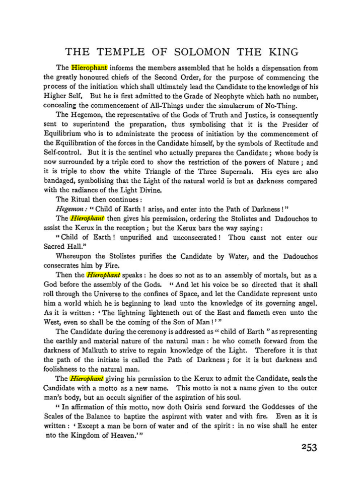 Original scan of The Equinox (Volume I, Number I), PDF page 261