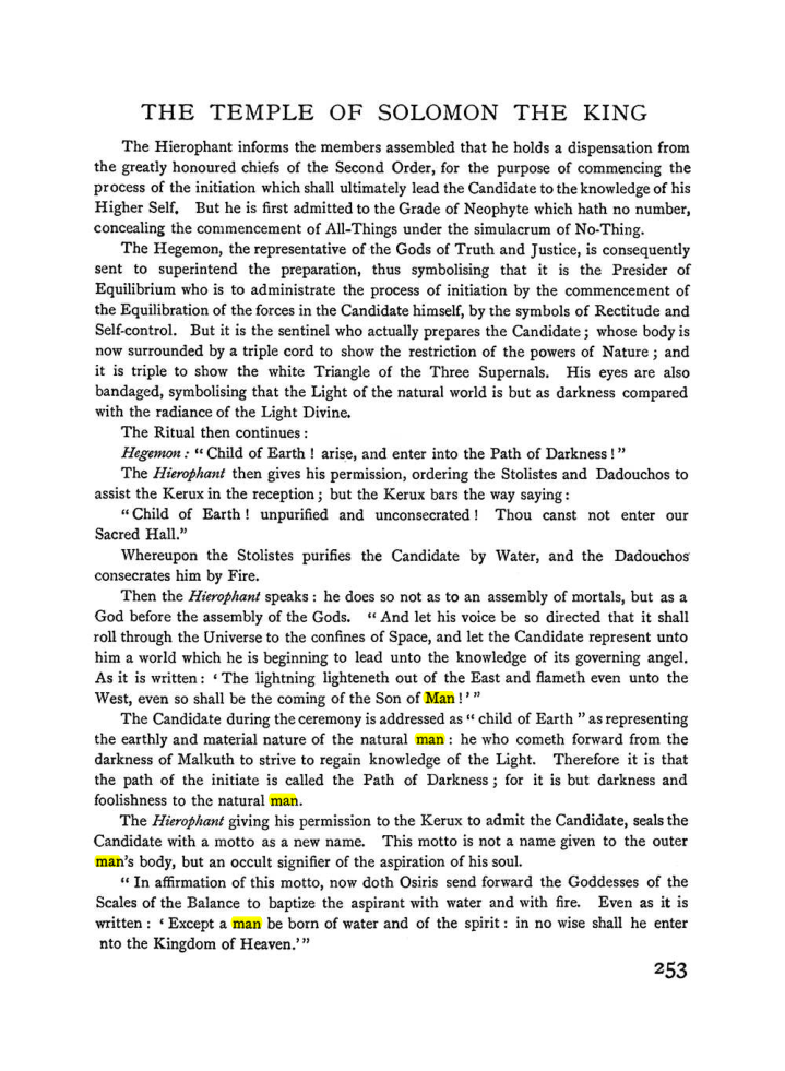 Original scan of The Equinox (Volume I, Number I), PDF page 261