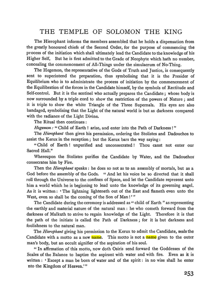 Original scan of The Equinox (Volume I, Number I), PDF page 261