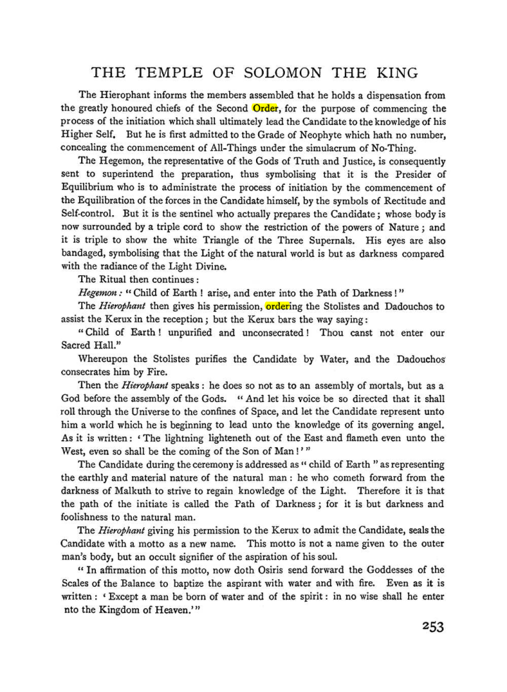 Original scan of The Equinox (Volume I, Number I), PDF page 261