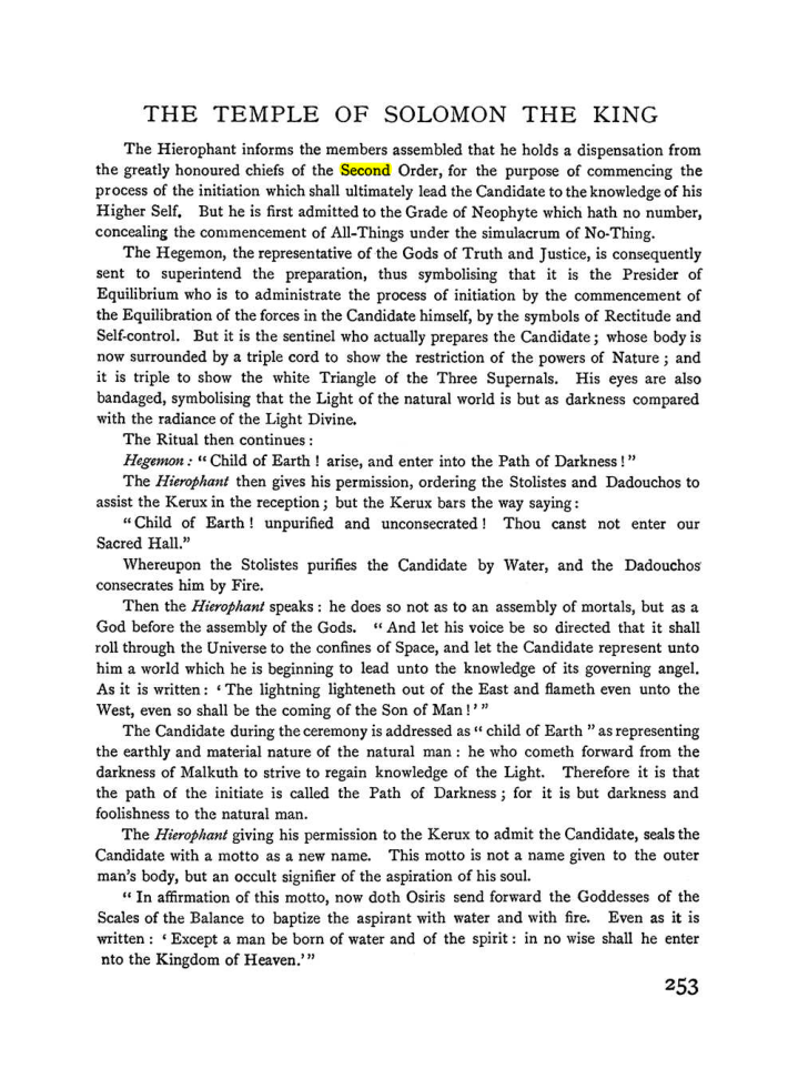 Original scan of The Equinox (Volume I, Number I), PDF page 261