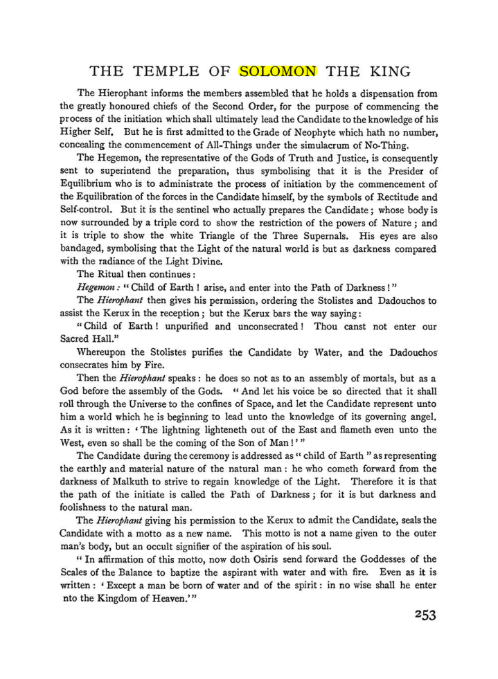 Original scan of The Equinox (Volume I, Number I), PDF page 261