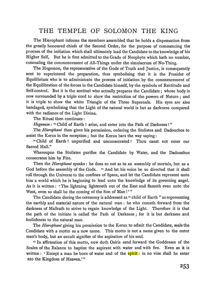Original scan of The Equinox (Volume I, Number I), PDF page 261