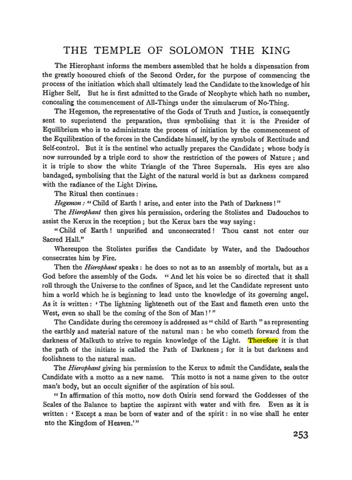Original scan of The Equinox (Volume I, Number I), PDF page 261