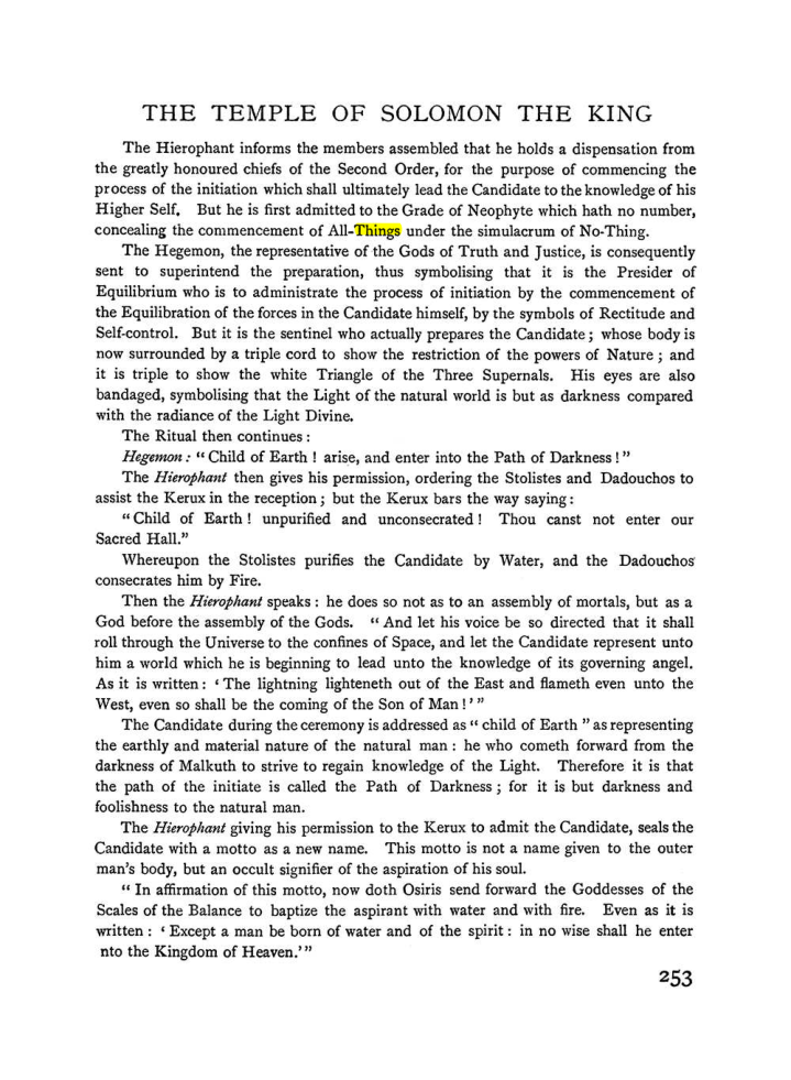 Original scan of The Equinox (Volume I, Number I), PDF page 261