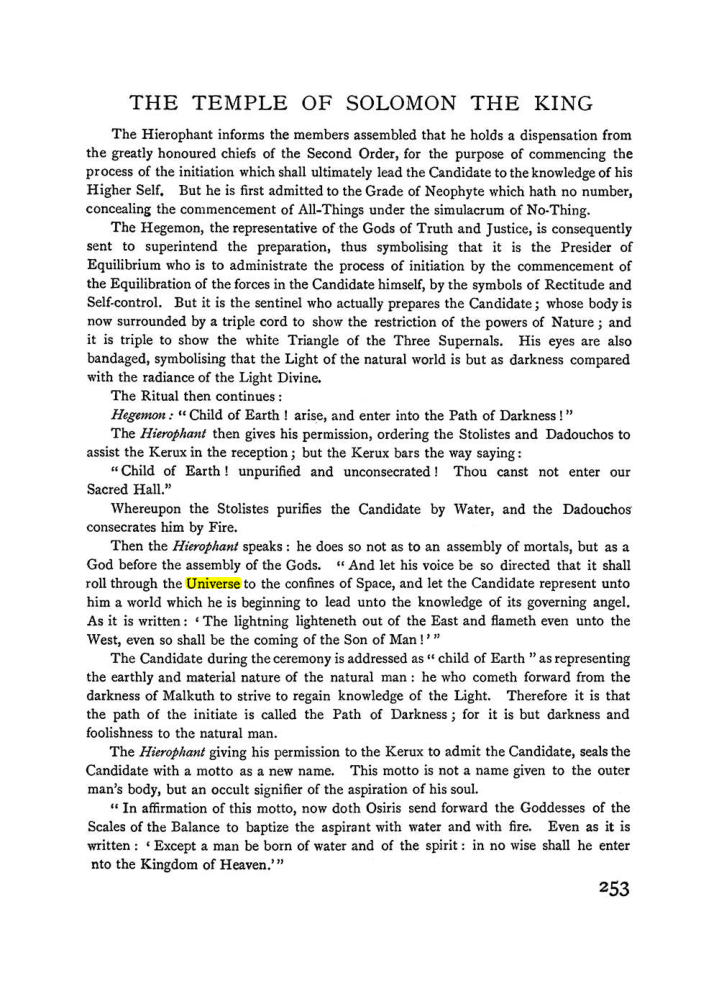 Original scan of The Equinox (Volume I, Number I), PDF page 261
