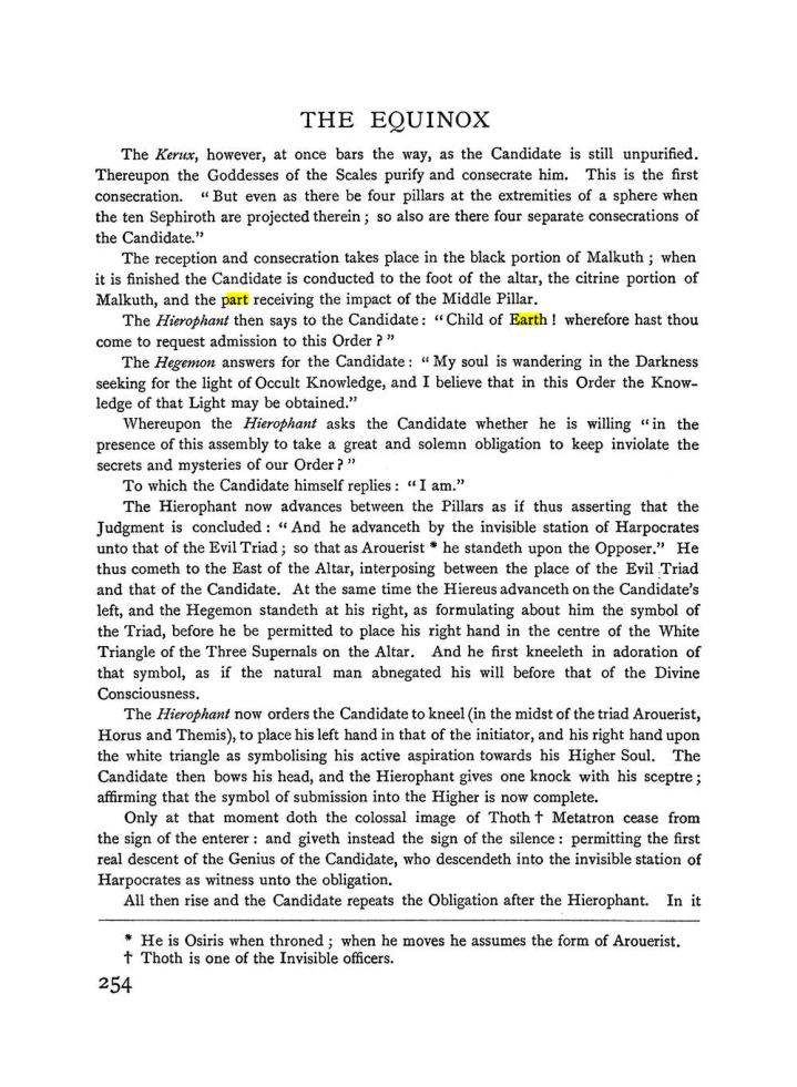 Original scan of The Equinox (Volume I, Number I), PDF page 262