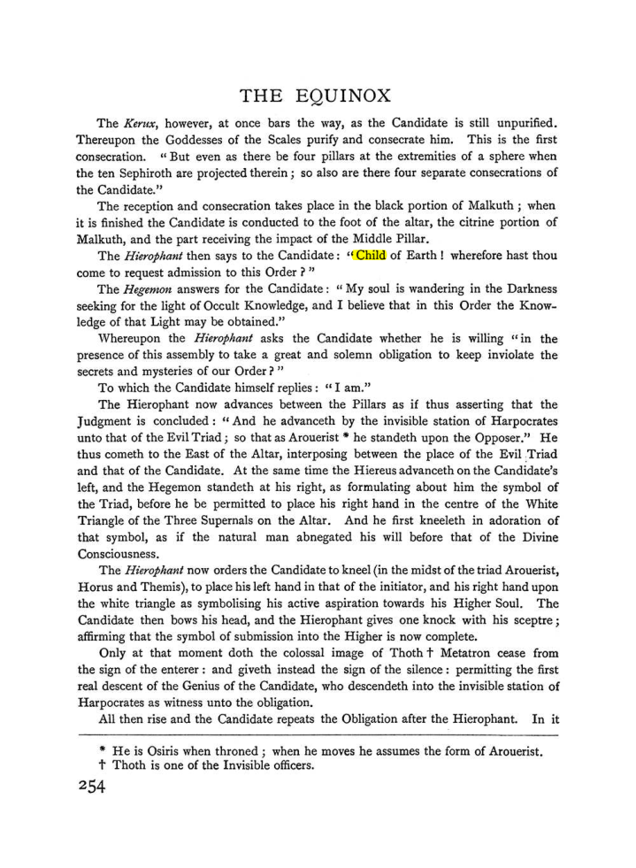 Original scan of The Equinox (Volume I, Number I), PDF page 262