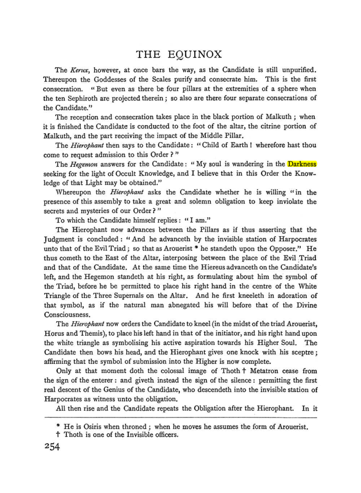 Original scan of The Equinox (Volume I, Number I), PDF page 262