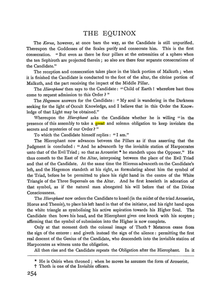 Original scan of The Equinox (Volume I, Number I), PDF page 262