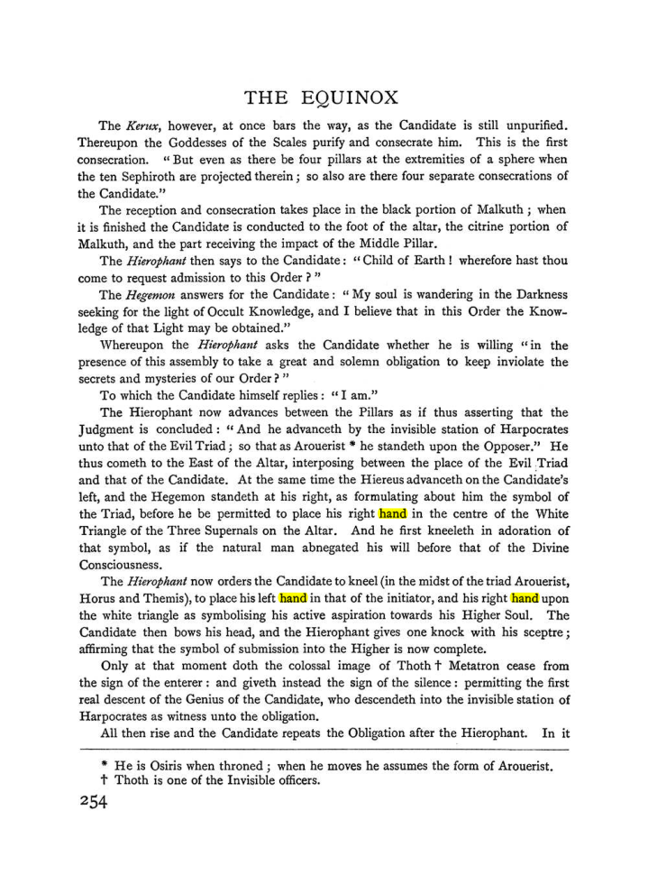 Original scan of The Equinox (Volume I, Number I), PDF page 262