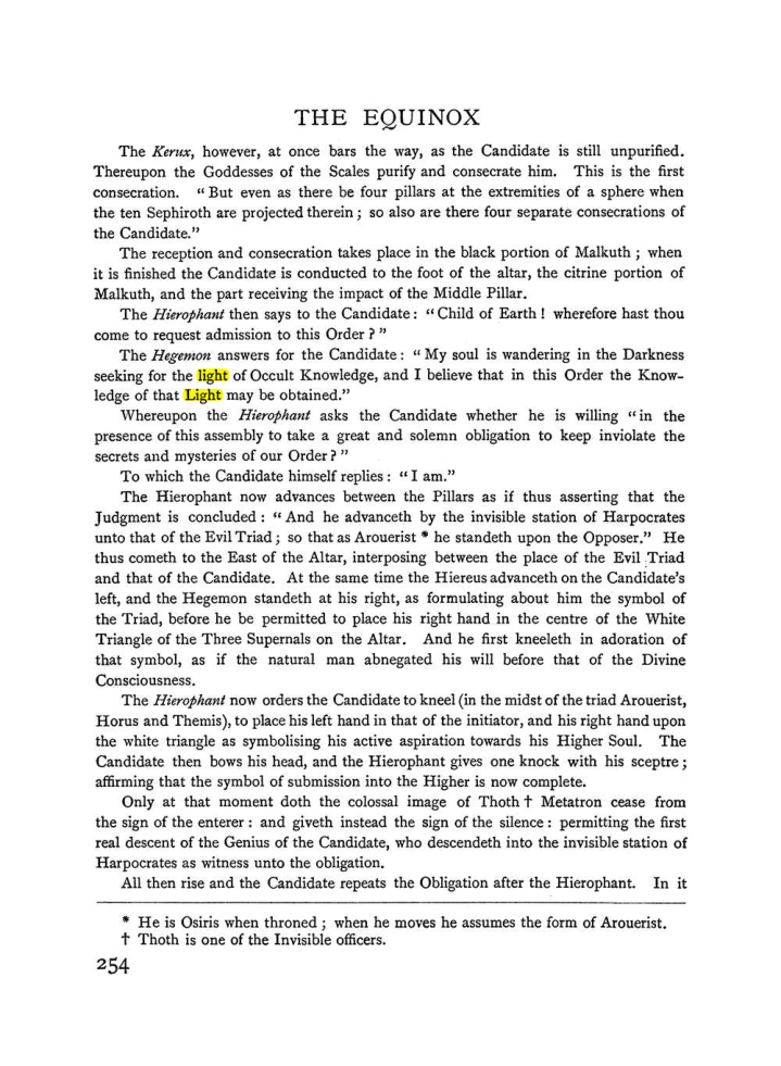 Original scan of The Equinox (Volume I, Number I), PDF page 262