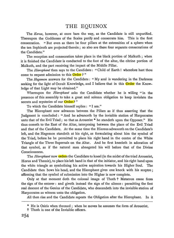 Original scan of The Equinox (Volume I, Number I), PDF page 262