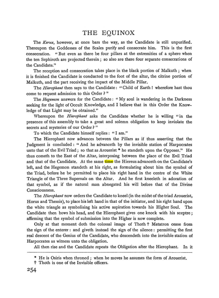 Original scan of The Equinox (Volume I, Number I), PDF page 262