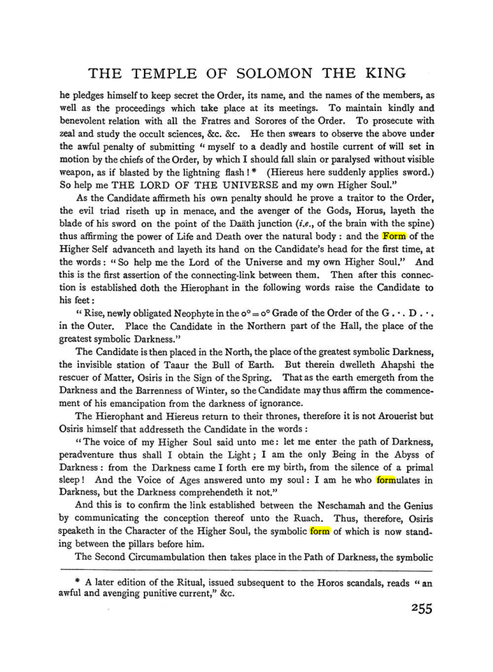 Original scan of The Equinox (Volume I, Number I), PDF page 263