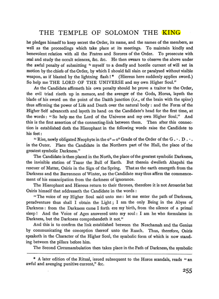 Original scan of The Equinox (Volume I, Number I), PDF page 263