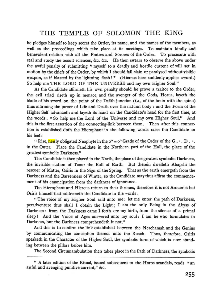 Original scan of The Equinox (Volume I, Number I), PDF page 263