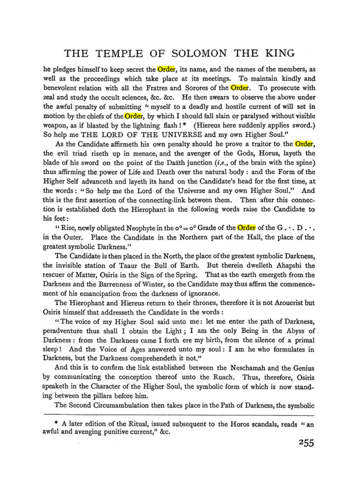 Original scan of The Equinox (Volume I, Number I), PDF page 263