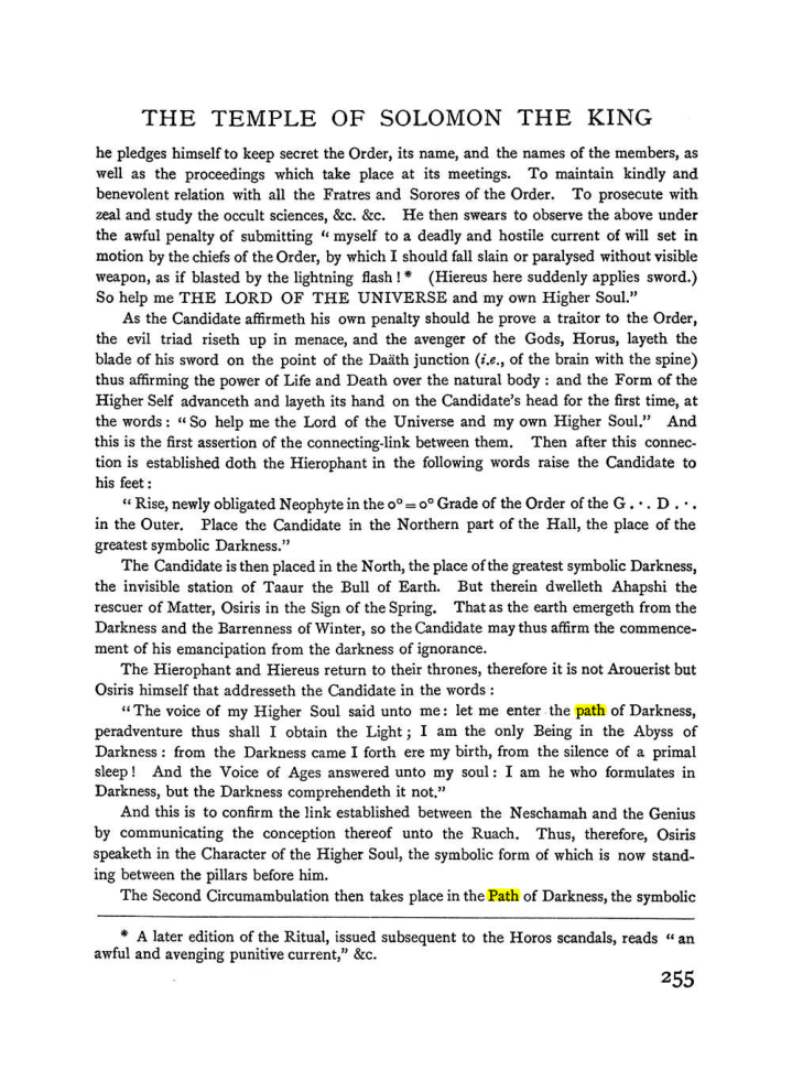 Original scan of The Equinox (Volume I, Number I), PDF page 263