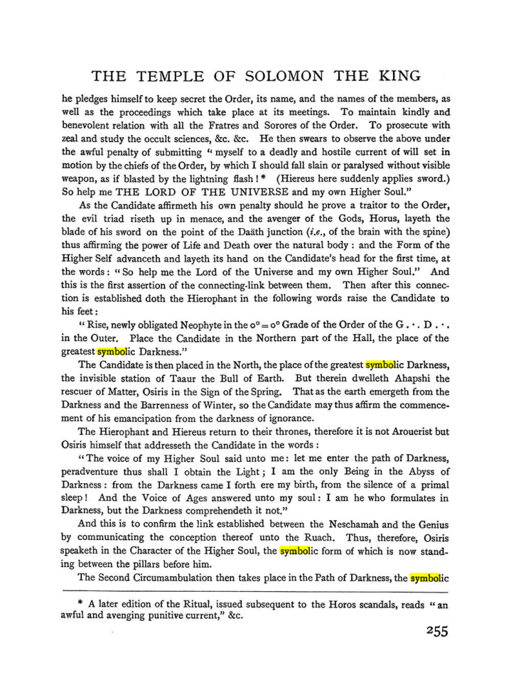 Original scan of The Equinox (Volume I, Number I), PDF page 263