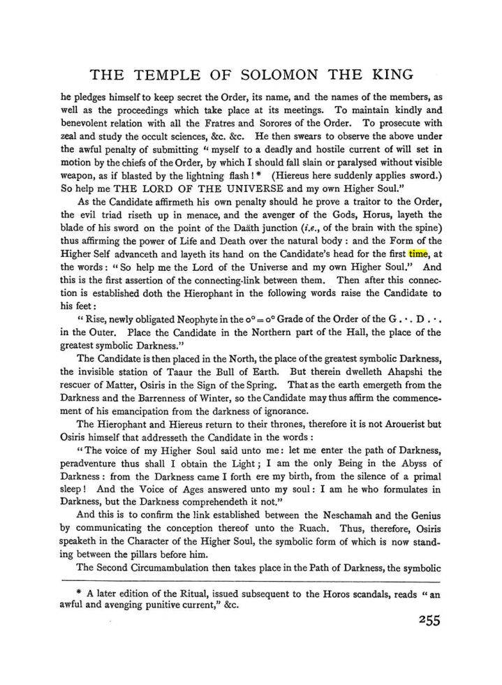 Original scan of The Equinox (Volume I, Number I), PDF page 263