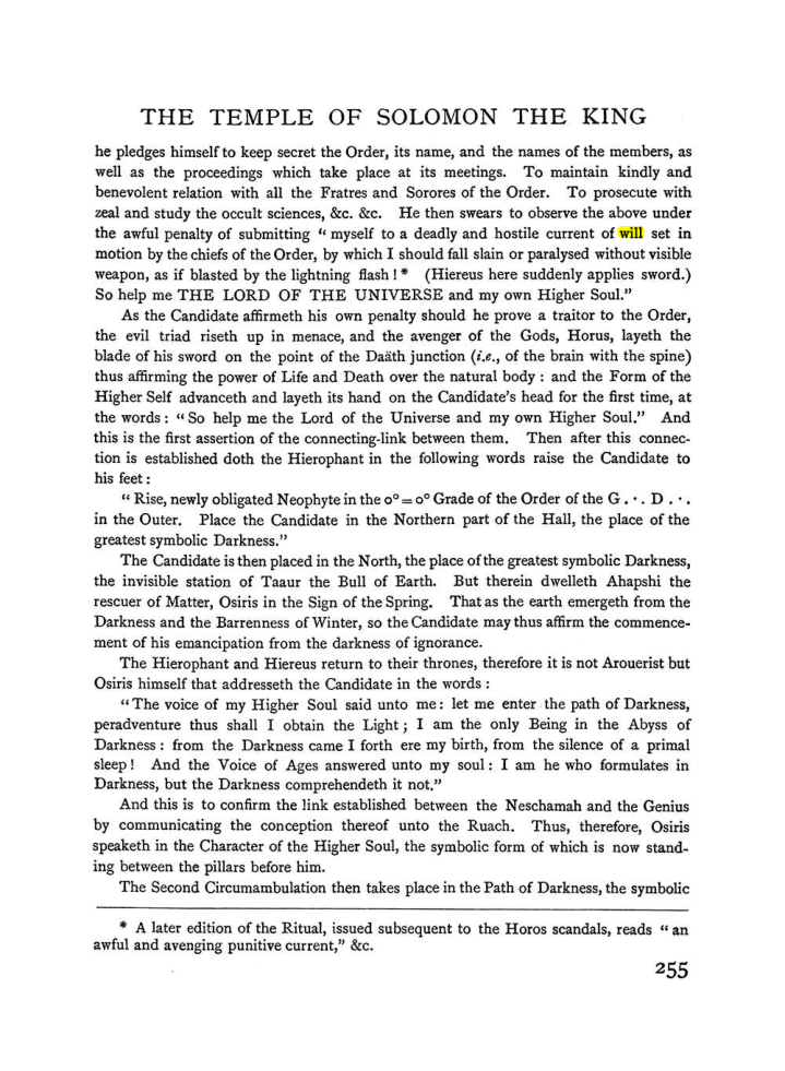 Original scan of The Equinox (Volume I, Number I), PDF page 263