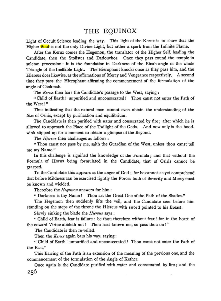 Original scan of The Equinox (Volume I, Number I), PDF page 264