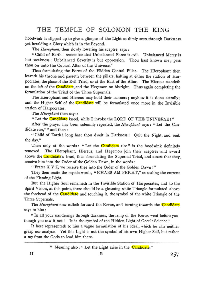 Original scan of The Equinox (Volume I, Number I), PDF page 265