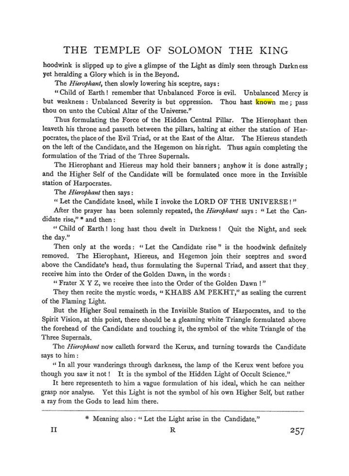 Original scan of The Equinox (Volume I, Number I), PDF page 265