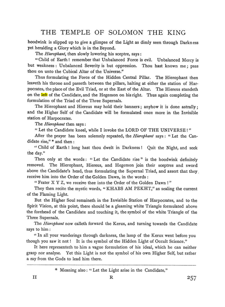 Original scan of The Equinox (Volume I, Number I), PDF page 265