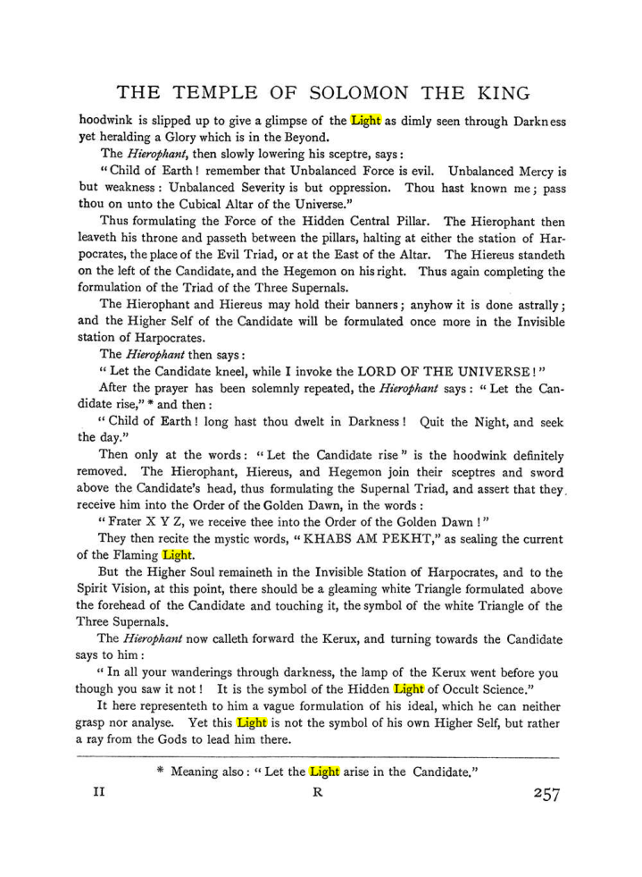 Original scan of The Equinox (Volume I, Number I), PDF page 265