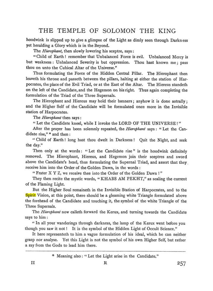 Original scan of The Equinox (Volume I, Number I), PDF page 265