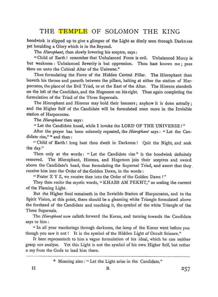 Original scan of The Equinox (Volume I, Number I), PDF page 265