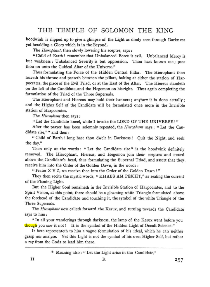 Original scan of The Equinox (Volume I, Number I), PDF page 265