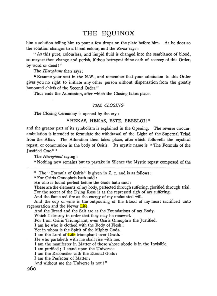 Original scan of The Equinox (Volume I, Number I), PDF page 268