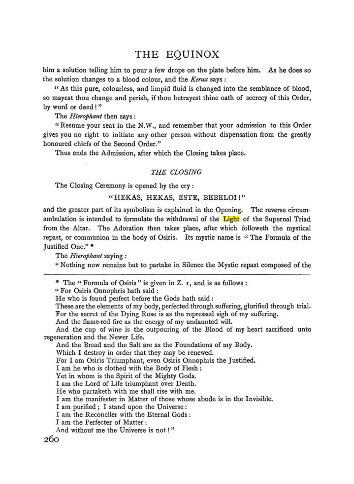 Original scan of The Equinox (Volume I, Number I), PDF page 268