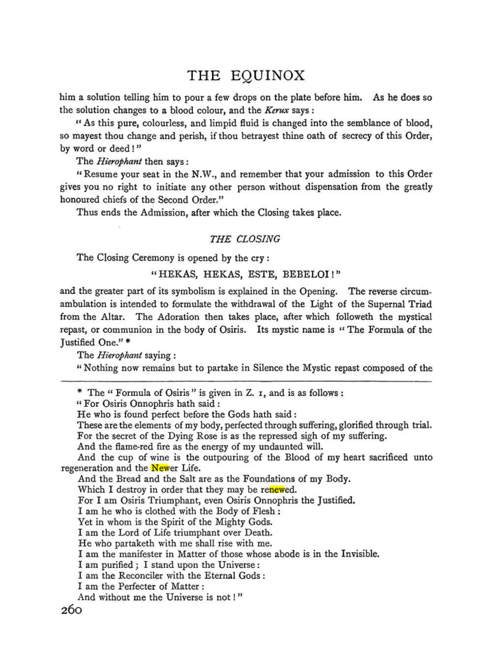 Original scan of The Equinox (Volume I, Number I), PDF page 268