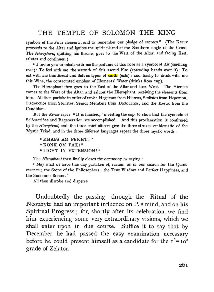 Original scan of The Equinox (Volume I, Number I), PDF page 269