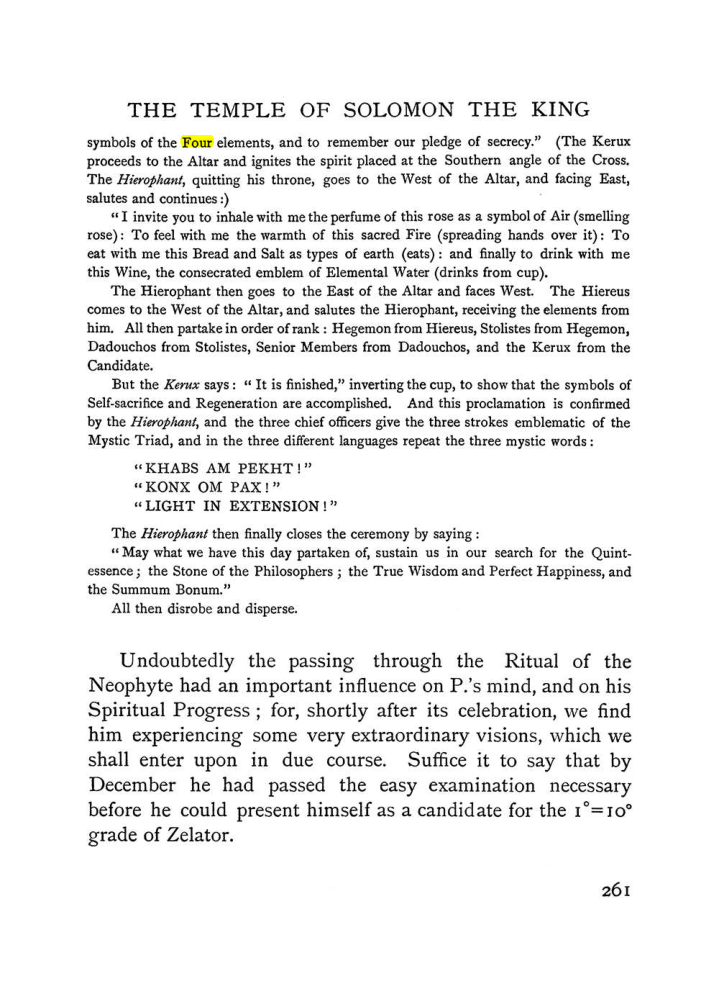 Original scan of The Equinox (Volume I, Number I), PDF page 269