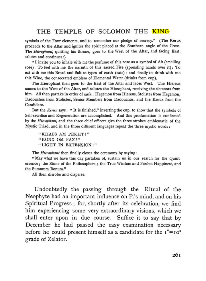 Original scan of The Equinox (Volume I, Number I), PDF page 269