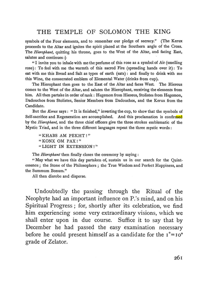 Original scan of The Equinox (Volume I, Number I), PDF page 269