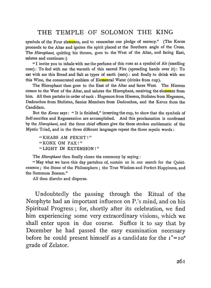 Original scan of The Equinox (Volume I, Number I), PDF page 269