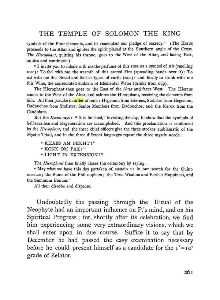 Original scan of The Equinox (Volume I, Number I), PDF page 269
