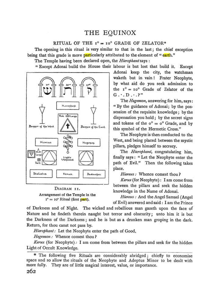 Original scan of The Equinox (Volume I, Number I), PDF page 270