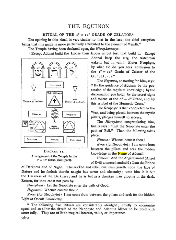 Original scan of The Equinox (Volume I, Number I), PDF page 270