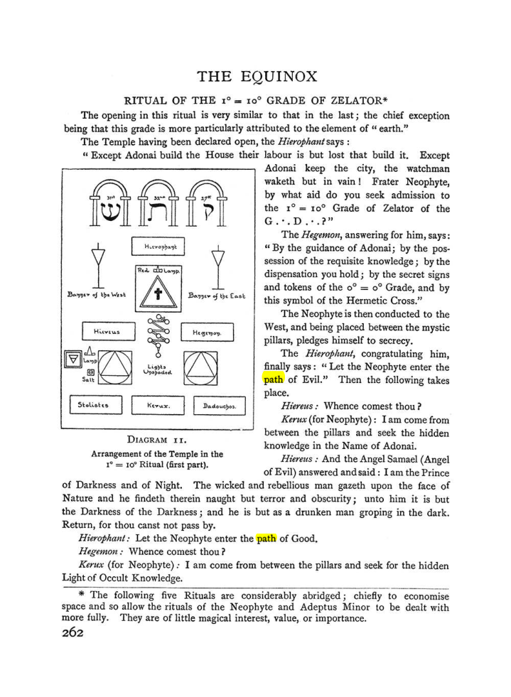 Original scan of The Equinox (Volume I, Number I), PDF page 270